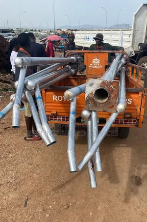 Solar Streetlight Galvanized Poles
