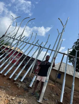 Solar Streetlight Poles