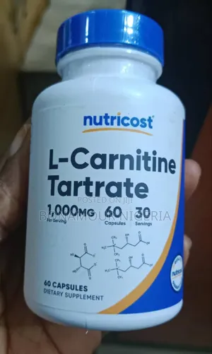 Nutricost L-Carnitine Tartrate 1000mg X60 Caps