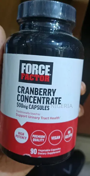 Force Factor Cranberry Concentrate 500mg X90 Veg Caps