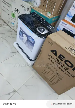Fabricsafe Aeon Twin Tub 7kg Washing Machine