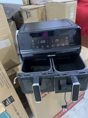 Hisense 8l Dual Zone Air Fryer – Oil-Free Smart Cooker