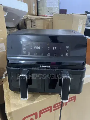 Hisense 8l Dual Zone Air Fryer – Modern Digital Display Model