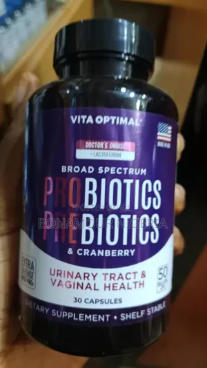 Vita Optimal Probiotics, Probiotics and Cranberry X30 Caps