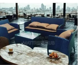 Rattan Lounge 2 by 1 Sitter and Center Table