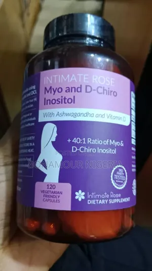 Intimate Rose Myo and D-Chiro Inositol With Ashwagandha X120 Caps