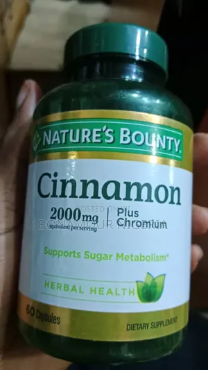 Nature's Bounty Cinnamon 2000mg X60 Caps