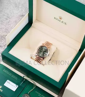 High Quality Ice Rolex Chain Watch Day Date
