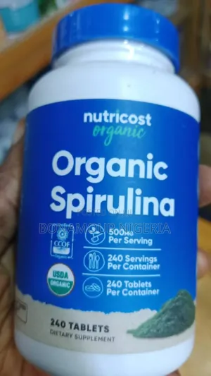Nutricost Organic Spirulina 500ng X240 Tabs