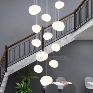 Modern Home Decor Led Lightspendant Lightlamp Forstaircase Chandeliers
