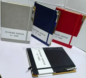 Good Quality A5 Notepad With Good Pen