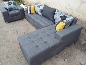 Ash Colour L Shape Sofa