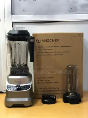 Amzchef Professional Blender 1800 Watts