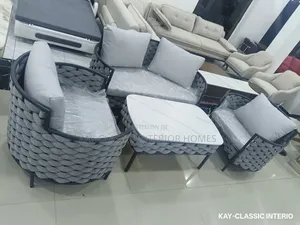 Designed Couches With Mabel Center Table 🛋 4 Setters