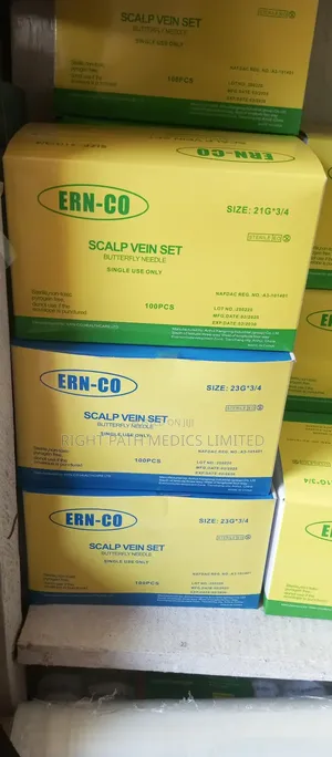 Scalp Vein 21g and 23g