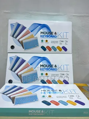 Rechargeable Wireless Keyboard and Mouse Kit
