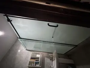 Frosted Sliding Shower Cubicle