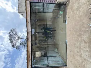 Office Frontier With Frameless Swing Door