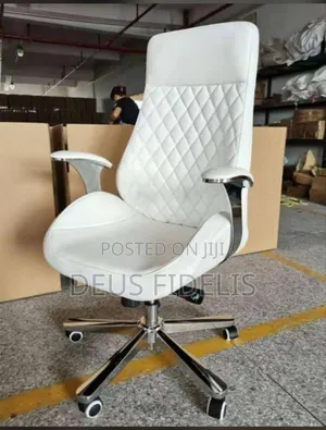 White Executive Office Chair for Manager