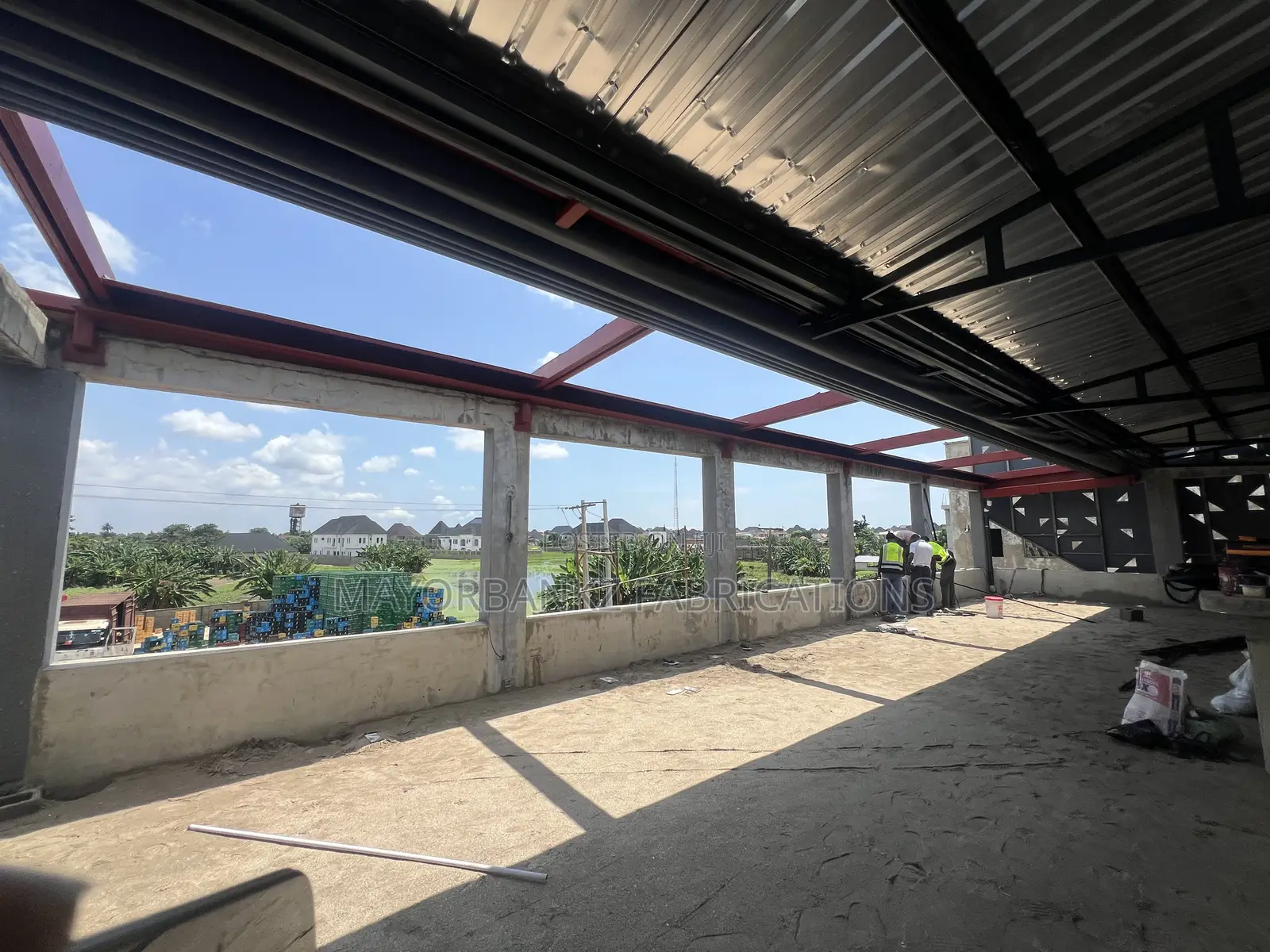 Gray Frameless Permanent Glass