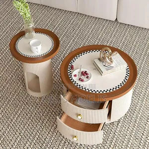Mobile Centre Table and Stool for Living Room