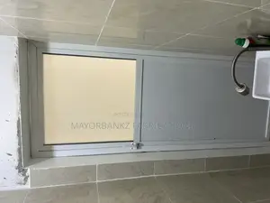 White Profile Aluminium Toilet Door