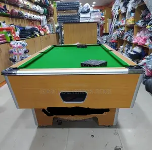 Foreign Marble Coin Operated Snooker Board.