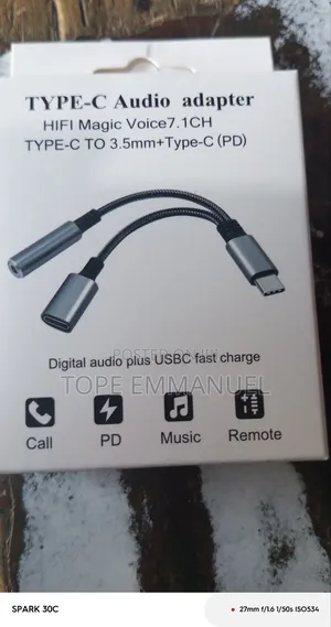 Type-C Audio Adapter Hifi Magic Voice
