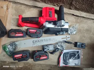 16" Cordless Chainsaw With 4 Batteries
