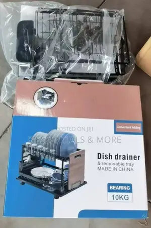 Dish Tray With Plastic Tray