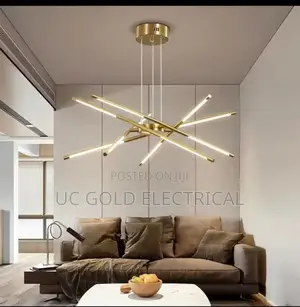 Light Luxury Nordic Living Room Pendant Lights Gold Led Creative