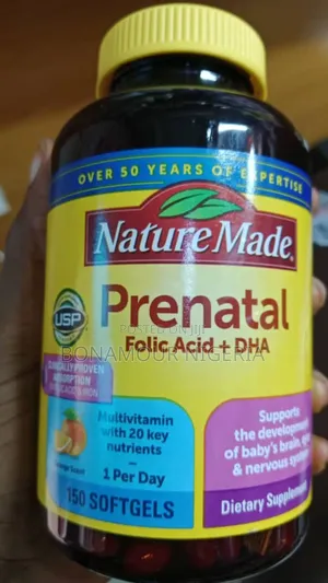 Prenatal Multivitamin Folic Acid + Dha X 150 Softgels