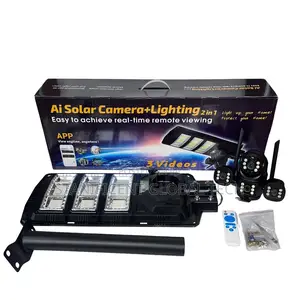 Skyvision 450watts Solar Street Light - Triple Screen Solar Camera
