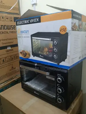 Boscon 45l Electric Oven - 1800w Power for Fast Cooking