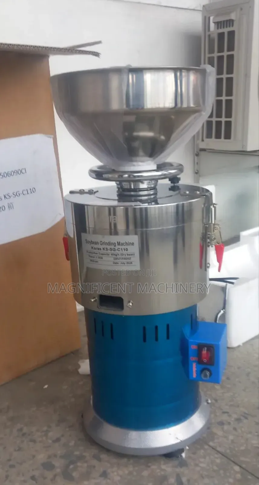 Soybeans Grinding and Extractor Machine