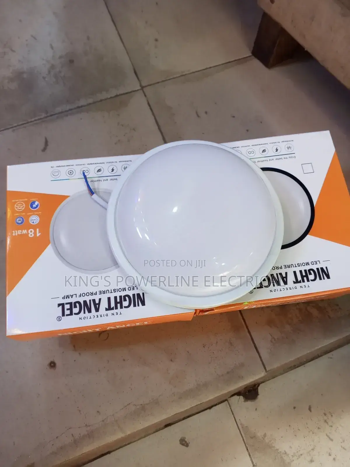 18 Watts Round Bulkhead
