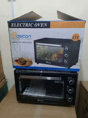 Energy-Efficient Boscon 45l Electric Oven for Home Use