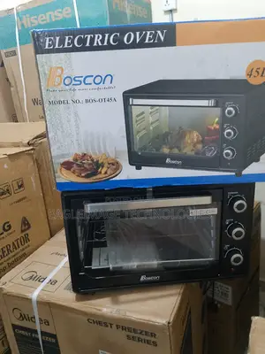 Boscon 45l Electric Oven - 4-Stage Heating Selectors