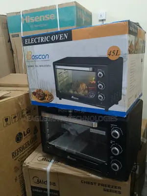Boscon 45l Oven With Timer Bell and Easy Controls