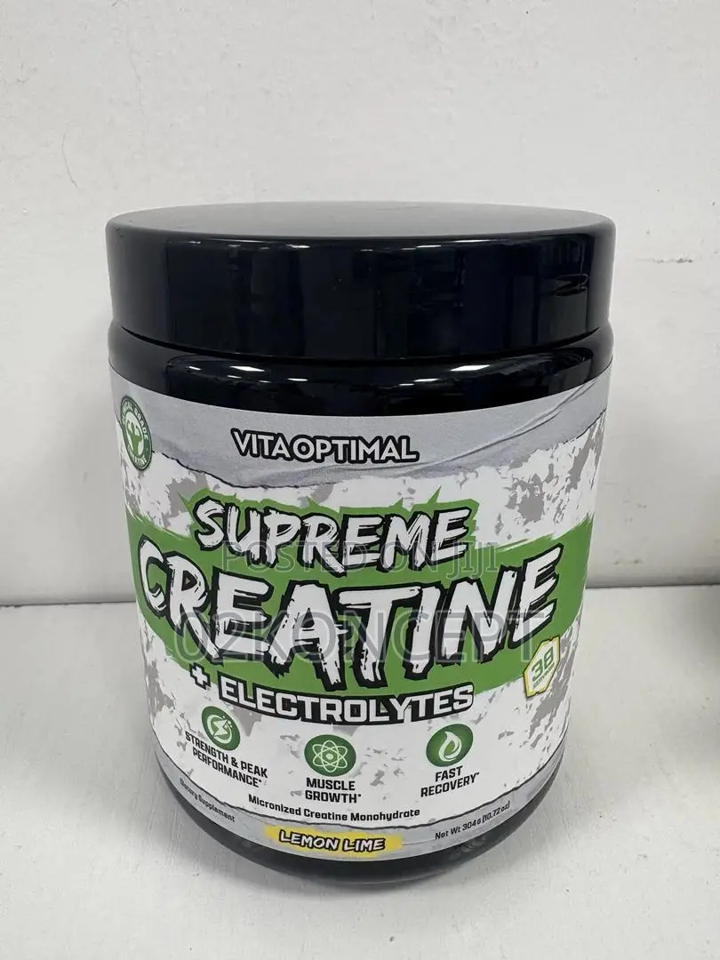 Supreme Creatine + Electrolytes Lemon Flavour | 304g
