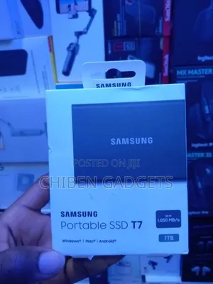 Samsung T7 Portable 1tb SSD 1050mb-S-Usb 3.2 External SSD