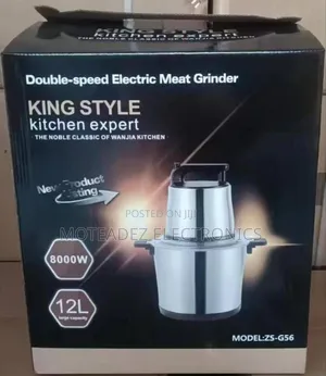 King Style 12l 💯 Copper Yam Pounder/Multifunctional Food Processors