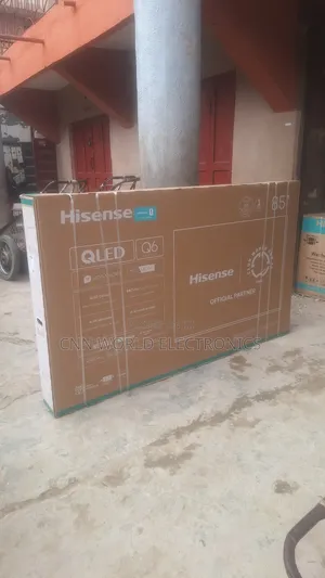 Original Hisense 85q6q Smart Tv Netflix Youtube Bluetooth Flameless Tv