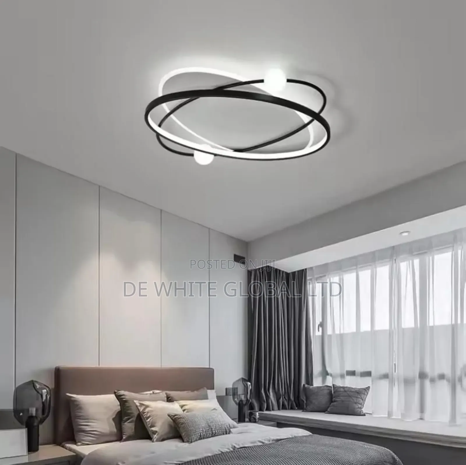 Ring Remote Control Ceiling Lamp