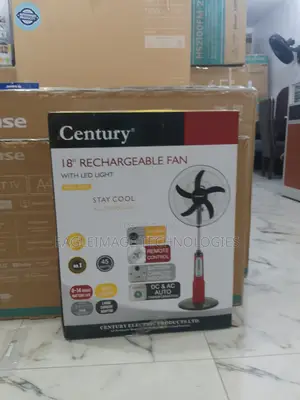 Buy Century 18" Rechargeable Standing Fan - Ideal for Power Outages