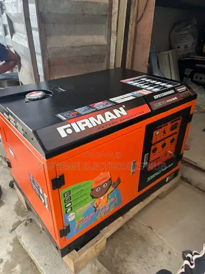 Firman Zero Noise Sps12000se 10/10.5kva Petrol Soundproof Generator ••