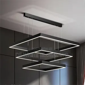 Rectangle Crystal Pendant Lights