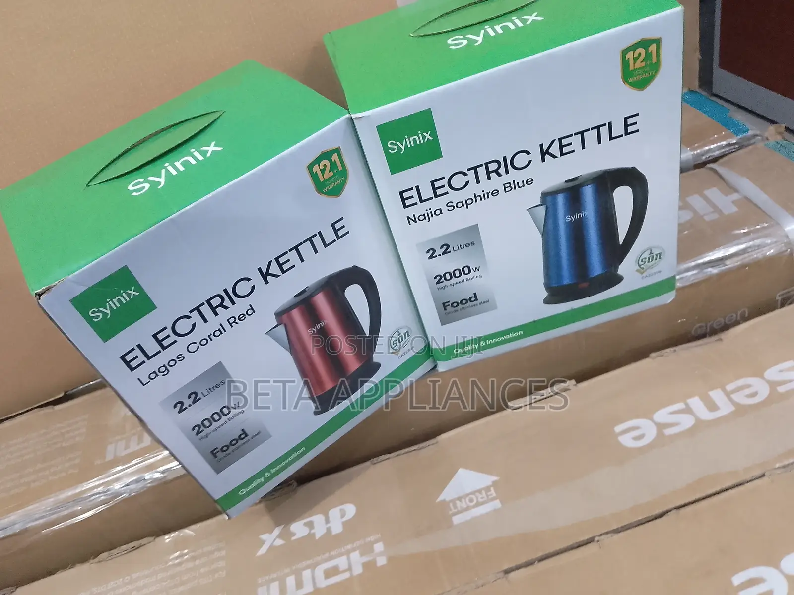 Synix Home Electric Kettle – Safe Reliable