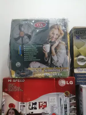 18'' Hexa Ox Standing Fan
