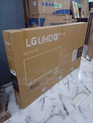 Lg 86” Ai Thin Smart Tv With Pre Installed Prime Video